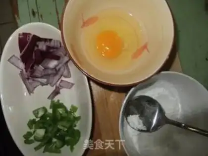 Make Sour tofu soup step 1