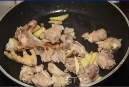 Make Piggy belly chicken step 3