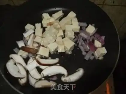 Make Sour tofu soup step 2