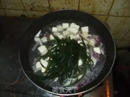 Make Sour tofu soup step 3