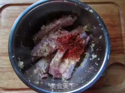 Make Lemon juice garlic roasted ribs step 3