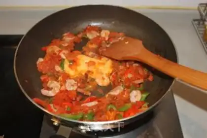 Make Shrimp noodles step 7