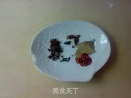 Make Spicy duck palm step 1