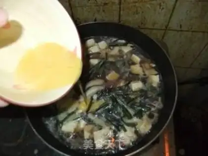 Make Sour tofu soup step 5