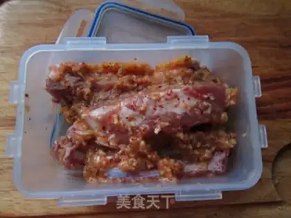 Make Lemon juice garlic roasted ribs step 4