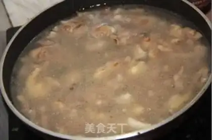 Make Piggy belly chicken step 7