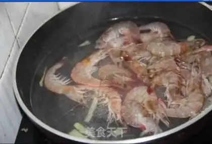 Make Tomato, shrimp step 2