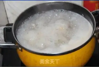 Make Piggy belly chicken step 9