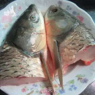 Make Red-burned fish head step 0