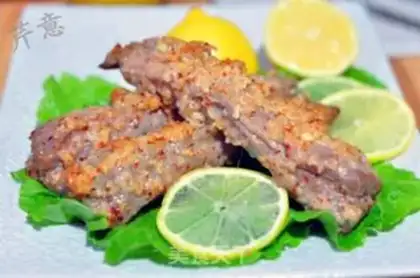 Make Lemon juice garlic roasted ribs step 7