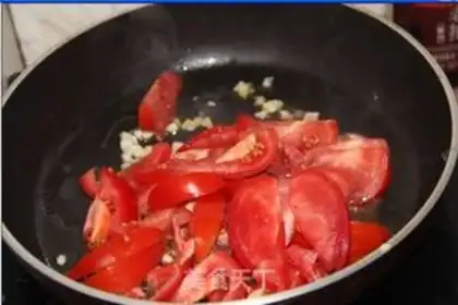 Make Tomato, shrimp step 5