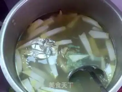 Make Coconut chicken soup step 4