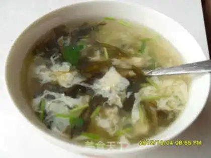 Make Cream shrimp tofu soup step 7