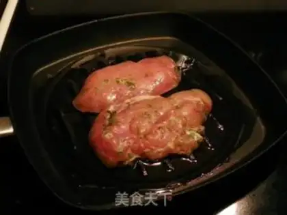 Make A rosel rosemary chicken steak step 2