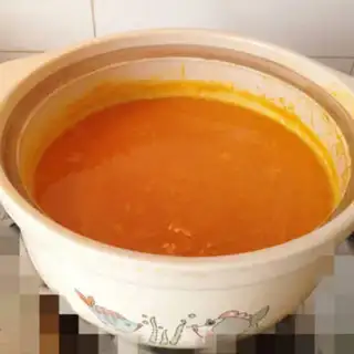 Make Pumpkin porridge step 5