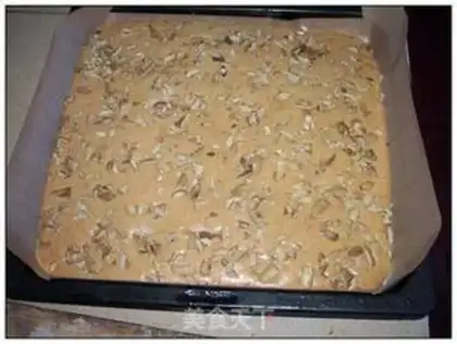 Make Red sugar walnut sponge cake step 13