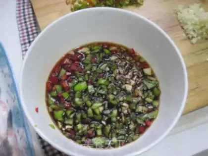 Make A paprika chum step 1