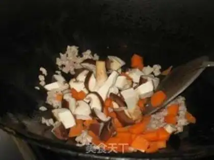 Make Flaming mushroom tofu step 4