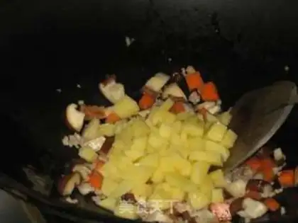 Make Flaming mushroom tofu step 5