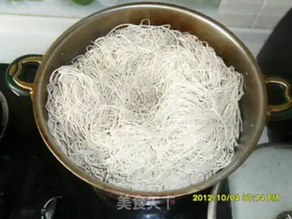 Make Steam noodles step 0
