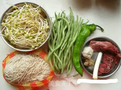Make Steam noodles step 1