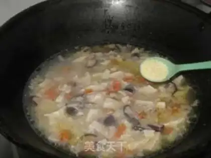 Make Flaming mushroom tofu step 9