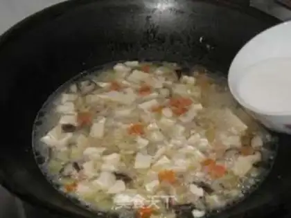 Make Flaming mushroom tofu step 10