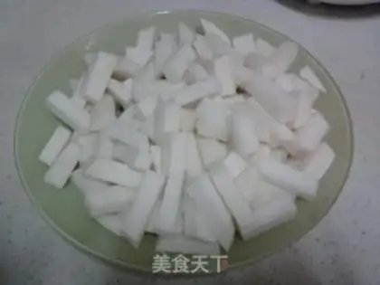 Make Tonic radish soup step 1