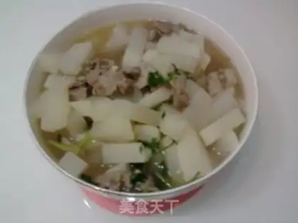 Make Tonic radish soup step 3