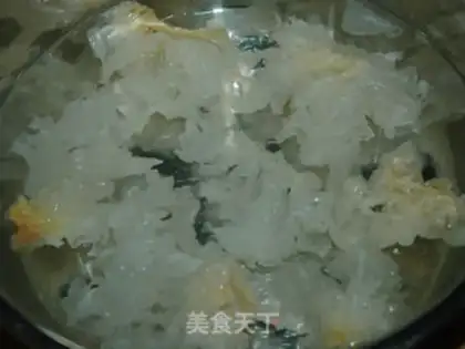 Make Silver ear rice stewed Sydney step 0