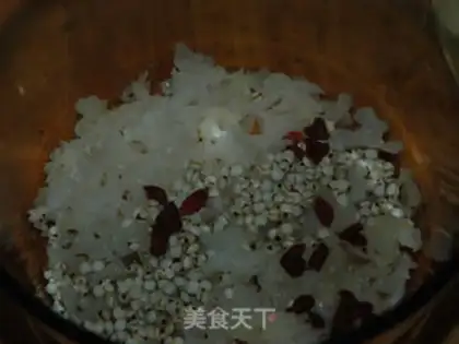 Make Silver ear rice stewed Sydney step 1