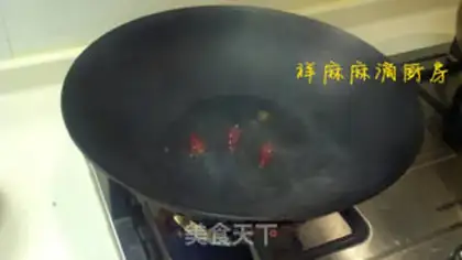 Make Scrambling open cabbage step 1