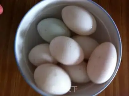 Make Five salted duck eggs step 0