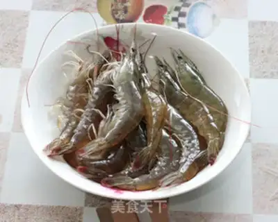 Make Tea and dry shrimp step 3