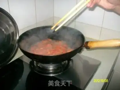 Make Pancake pizza step 10