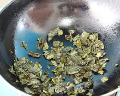 Make Tea and dry shrimp step 9