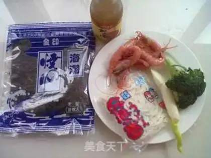 Make Plumbing, shrimp, ointment step 0