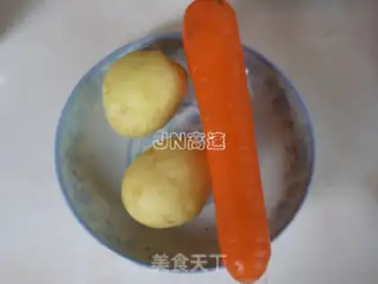 Make Carrot potatoes step 0