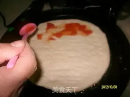 Make Pancake pizza step 17