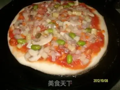 Make Pancake pizza step 19