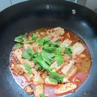 Make Spicy fish tofu step 5