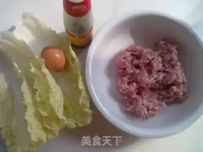 Make Pork dumplings step 0