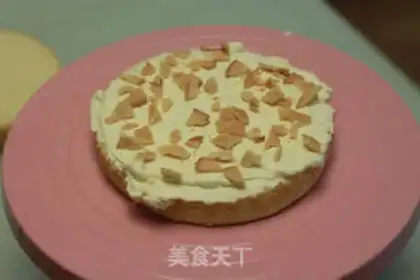 Make A flower birthday cake step 6