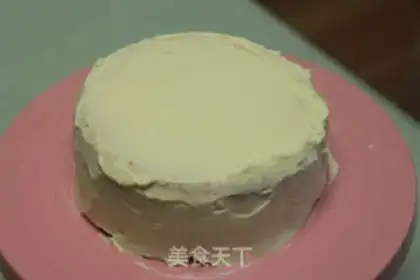 Make A flower birthday cake step 7