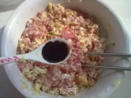 Make Pork dumplings step 4
