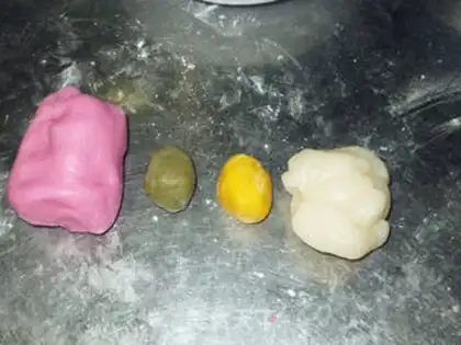 Make A rice cake step 5