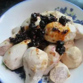 Make Soybeans steamed taro step 2
