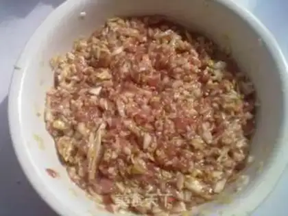 Make Pork dumplings step 6