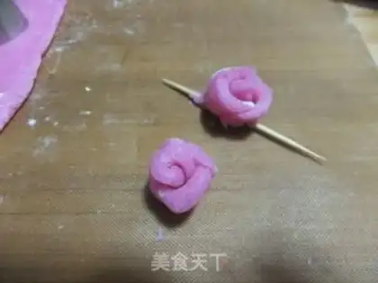 Make A rice cake step 8