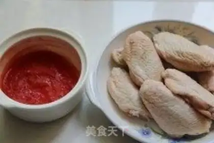 Make Ketchup chicken wings step 0